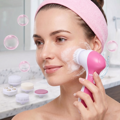 Dispositivo di Pulizia Viso 4 in 1 - Edizione Professionale