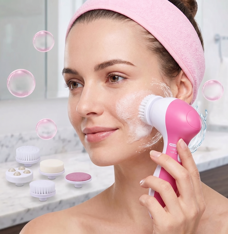 Dispositivo di Pulizia Viso 4 in 1 - Edizione Professionale
